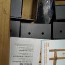 Heavy Duty Workbench Bracket Kit - 8 Pcs Steel 3-Way Right Angle Corner Brackets for DIY Custom Workbench, Shelving, Work Table, Fits 2x4 (Actual 1.5"x3.5") Wood