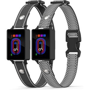 2 Pack Dog Bark Collar, 2025 Bark Collar for Large Medium Small Dogs 5-130 lbs - Smart Rechargeable Anti-Barking Training Collar with 10 Adjustable Sensitivity-Bark Collars with Beep Vibratio (2 Pack)