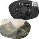 Passenger Side Mirror Replacement for Honda Odyssey 2014 2015 2016 2017 Mirrors Glass - Mirror Glass, Right Side Rear View Mirrors with Heated