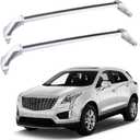 300Lbs Roof Rack Crossbars Compatible with Cadillac XT5 2017 2018 2019 2020 2021 2022 2023 2024 2025 2026, Aluminum Cross Bar for Rooftop Cargo Carrier Luggage Kayak Bicycles Snowboard