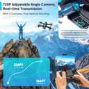 Drone for Kids and Beginners, Dual 720HD Drone with Cool LED Lights