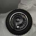 12-1/2 x 2.75 12.5x2.75 Rear Wheel Assembly Replacement for Razor MX350 MX400 Dirt Rocket with Knobby Street Tire Inner Tube Rim 25H 132 Link Chain Tensioner Freewheel Sprocket Dirt Bike Parts