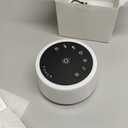 Color Noise Sound Machines with 10 Colors Night Light 25 Soothing Sounds and Sleep White Noise Machine 32 Volume Levels 5 Timers Adjustable Brightness Memory Function for Adults Kids Baby (Black)