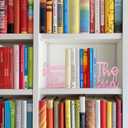 Once Upon A Time Bookends,Metal Decorative Bookends,Once Upon A Time Sign for Bookshelf, Reading Nook, Daycare, Classroom Bedroom Home Office Nursery Decor,Birthday Gift for Boys and Girls (Pink)