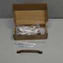 BEROSSA 10 Pack Antique Brass Cabinet Pulls 5 Inch Vintage Brass Cabinet Handles Antique Brass Hardware for Kitchen Cabinets 8222 Drawers Bedroom Dresser