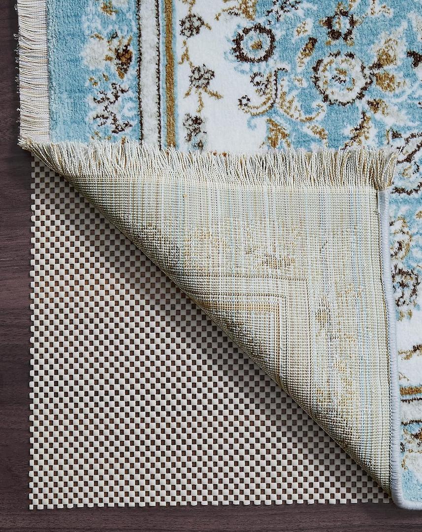 Veken 7x9 Ft Rug Pad Gripper for Hardwood Floors, Non Slip Rug Pads for Area Rugs, Thick Rug Grippers for Tile Floors, Under Carpet Anti Skid Mat, Keep Your Rugs Safe and in Place