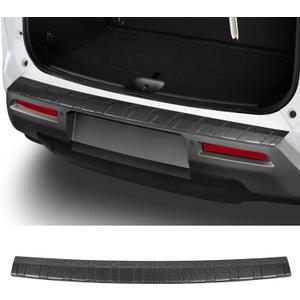 YOJOJOCO Exterior Rear Bumper Protector Compatible with Nissan Pathfinder 2025 2024 2023 2022 Accessories ABS Material Rear Bumper Guard Trunk Sill Protector (Carbon Fiber Texture)