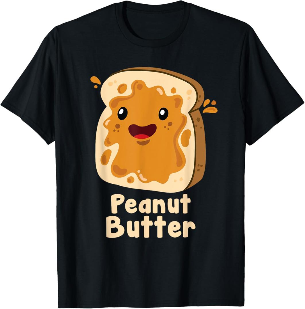 Peanut Butter & Jelly Matching Couple Halloween Best Friends T-Shirt L