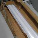 Cordless Zebra Blinds Size 52" x 72", White