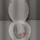 KOHLER K-4774-0 Brevia Elongated White Toilet Seat with Quick-Release Hinges And Quick-Attach Hardware For Easy Clean, White