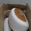 3-in-1 Neck Massager Pillow, Traction Massager with Massage Hot Compress Traction Stretching, Pillow Massage Neck Hump with 118-inch Extra-Long Cord, Light Gray