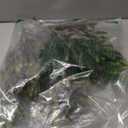 4 Pieces 14" Snowy Artificial Cypress Pine Needles Branches Fake Frosted Pine Picks Greenery Christmas Tree Sprays with Pinecones Stems for Holiday Seasonal Arrangement White Winter Dcor (4)