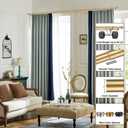 Warm Gold Double Window Rods - 36-72", "Adjustable Dual Curtain Rods with End Cap Finials