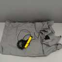 Grounding Sheets, for All Mattress Size, 90% Organic Cotton+10% Pure Silver Fiber, Earth Connected, Healthy Sleep, with Static grounding Cord and Test Pen (Gray, 105.4 x 23 inch)