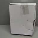 Mimorou 2 Sets Cast Iron Skillet Round Fajita Pan 7.87 Inch Fajita Plate Sizzler Pan with Wooden Base and Anti Scald Protection Hot Mitt for Kitchen BBQ Home Party Restaurant Catering Service