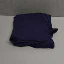 Fisoew Womens Long Sleeve Athletic Dress Backless Keyhole Built-in Shorts Oversized Workout Active Dresses Navy Blue Medium