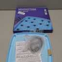 Magnetic Chess Game, Portable Magnetic Chess Game with Stones - 30 Stones, Fun Table Top Multiplayer Strategy Game. (30 Round Magnets)