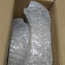 Lullaby 60PCS Pearl White Scalloped Plastic Plates with Gold Rim, Disposable Elegant Plates Include 30pcs Dinner Plate 10.25", 30pcs Dessert Plate 7.5", Perfect for Daily Use, Wedding and Party