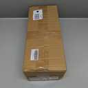 2ft Pre-Lit Artificial Mini Christmas Tree,24 Inch Snowy Flocked Small Tabletop Christmas Tree with LED Light,White Xmas Pine Tree for Home Desk Indoor Decor, Perfect with Burlap Base