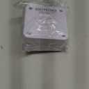 SHIMIDO Upgraded Punch-Free 1000g Automatic Screen Door Closer, Sliding Screen Auto Door Closer with Steel Drawstring for Bathroom, Bedroom, Study Room etc. (2 Pack White)