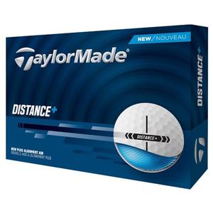 TaylorMade Golf 2025 Distance + White One Dozen, 11 Piece Ball