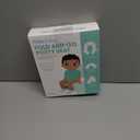 Frida Baby Fold-and-Go Portable Potty Seat for Toilet, Foldable Travel Potty Seat for Toddler, Fits Round & Oval Toilets, Non-Slip Base, Handles, Includes Free Travel Bag (Small)