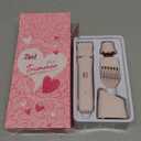 Bikini Trimmer for Women - Painless Electric Razors for Silk Skin,Cordless Body Shaver for Trip,Replaceable Lady Facial Razor, IPX7 Waterproof&Easy Cleaning, Ceramic Blade, Gifts for Women (Pink)