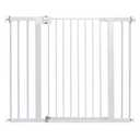Safety 1st Extra Wide Baby Gate with Door: Premium Child Safety, Extra Tall Gate for Doorways, Dog Gates, Easy Installation, 36" Tall & Wide, Fits 29"-47" (White)