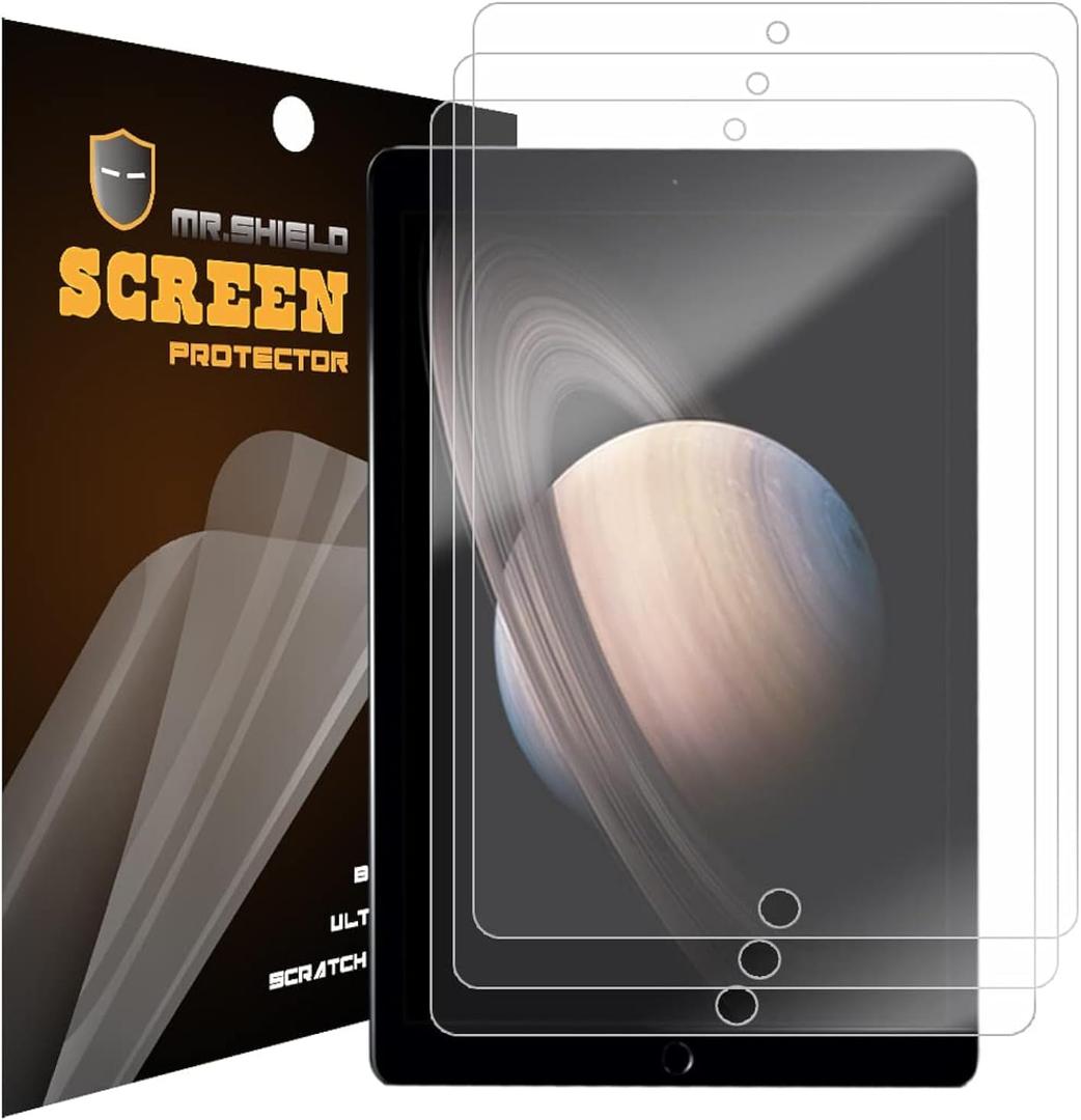 Mr.Shield Designed For Apple iPad Pro 12.9 Inch Anti Glare [Matte] Screen Protector [3-PACK] with Lifetime Replacement