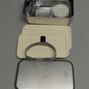 Bakpoco Stainless Steel Bento Box for Adult, 54oz Metal Leak-Proof Lunch Box Containers, Double Layer, Microwave Safe, with Detachable Divider