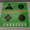 Brush Cutter Blade, 10" x 3T Teeth Steel Brush Cutter Trimmer Blade, Grass & Brush Blade, Trimmer Blade with 3 Teeth Garden Yard Brush Mover