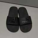 PUMA Women's Cool Cat 2.0 Slide Sandal, Black Black, 6