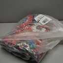 Likiyol Boho Kitchen Rugs Floral Kitchen Mats for Floor Bohemian Cushioned Anti Fatigue Mats for Kitchen Floor Non Slip Washable Kitchen Mat for Home, Sink, 18''x30''+18''x48'', Red