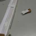 LazBlinds No Drill 1" Vinyl Mini Blinds, 32" W x 64" H, White