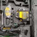 DEWALT 12V MAX Laser Level, Cross Line Laser, 2 x 360, Green, Includes Blow Mold Case (DW0811LG)