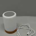 Night Light, Touch Lamp for Bedrooms Living Room Portable Table Bedside Lamps with Rechargeable Internal Battery Dimmable 2800K-3100K Warm White Light & Color Changing RGB (Regular Size)