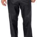 Eddie Bauer Mens Cloud Cap Rain Pants (X-Large, Black)