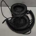 Wired Over-Ear Headphones with USB C Connector, Hi-Fi Stereo Sound, Noise-Isolating Ear Cups, Comfortable Fit for USB C Devices (No Bag, Black)