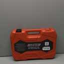 Egofine 117 Pieces 1/4 & 3/8 inch Drive Socket Ratchet Wrench Set, Metric/SAE Size, with Bit Socket Set and Extension Bar for Auto Repairing and Household, with Storage Case