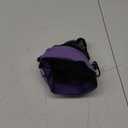Mesh Clothespin Bag with Hooks Hanging Clothes Pin Bag with Drawstring Closure Clothespin Holder, Ventilation and Moisture Resistance, Storage Organizer, Machine Washable Purple