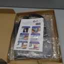 RDUIGT Black Magnetic Window Screen Adjustable Window Net 72”x 48” Fiberglass Window Screen Mesh for House Windows with Magnets