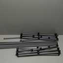 Honey-Can-Do Collapsible Laundry Drying Rack, Sturdy Steel, Foldable & Portable Clothes Drying Rack, Space-Saving Design, Indoor & Outdoor Drying, Ideal for Laundry Room 50lb Capacity, Silver