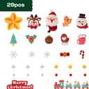 DIY Felt Christmas Tree- 3 FT Toddler Christmas Tree for Kids with 29 Ornaments, Xmas Gifts for Kids New Year Handmade Christmas Door Wall Hanging Decorations