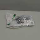 Prime-Line K 5007 Screen and Storm Door Push Button Latch Set With Night Lock, Fits Doors 5/8  1-1/4 In. Thick, Black Finish (Single Pack)