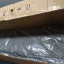 Full Bed Frames with Storage Drawer, Platform Bed with Charging Station and LED Lights, Upholstered Headboard with 2-Tier Storage Shelves, No Box Spring Needed