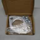 YRAG-PART Universal Fit 2 Bolt 2.5 Inch Exhaust Flange Repair Kit Gasket with Bolts and Nuts Exhaust Flange Connection Kit,2.5 Exhaust Flange Repair Kit for 2.5“OD Pipes (2.5")