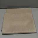 Fitable Nature Faux Linen Tablecloths Rectangle 60 x 84 Inch - 2 Pack Neutral Table Clothes for 4-6 Foot Tables, Wrinkle-Proof Faux Burlap Table Cover for Dining, Farmhouse, Outdoor Picnic, Camping