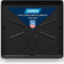 Camco Washing Machine Drain Pan | 31-inches x 35-inches (OD); 29-inches x 33-inches (ID) | Pewter (20788)