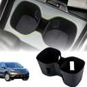 Center Console Cup Holder, Cup Holder Inserts, Compatible with Honda CRV CR-V 2023 2024 2025, Car Accessories (TPE Material)