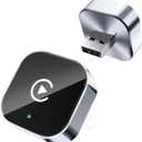 2026 Upgraded Wireless CarPlay Adapter - Fast Auto-Connect, Stable Connection, Mini Size Plug & Play Adapter for iPhone & Android Auto Compatible Cars